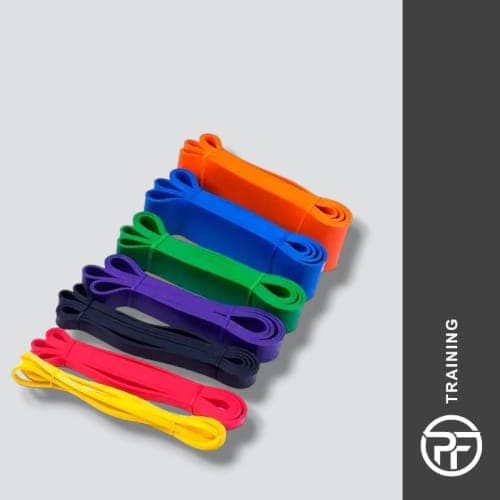 KIT 6 BANDAS P/ ASISTENCIA EN DOMINADAS – SUPERBAND – 2 MTS DE LARGO