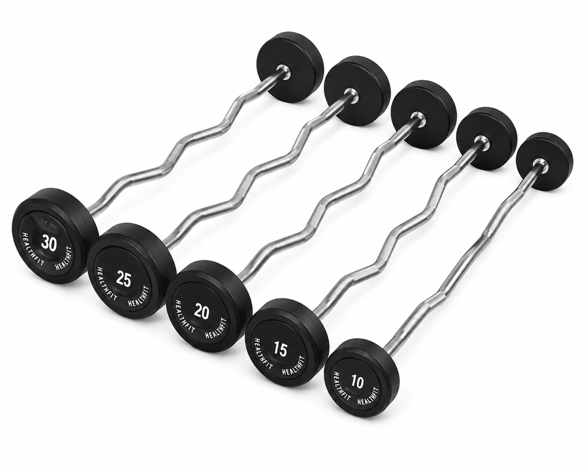 PACK – 5 BARRAS FIJAS CURVA (10KG A 30KG)
