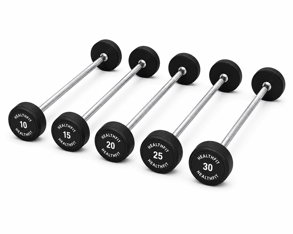 PACK – 5 BARRAS FIJAS RECTAS (10KG A 30KG)